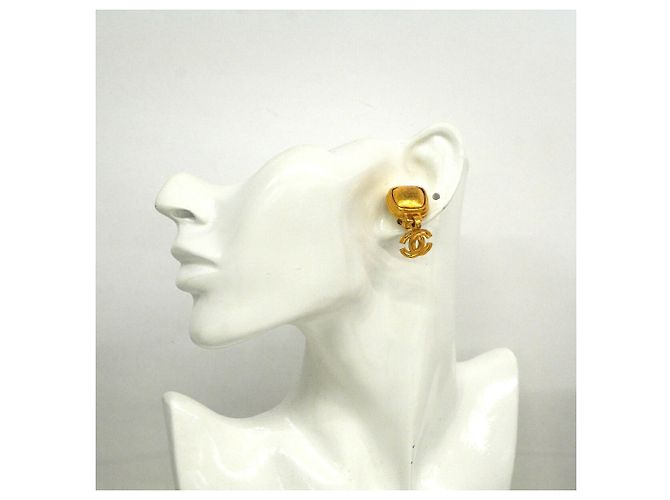 Orecchini a clip Chanel Gold - vista 5