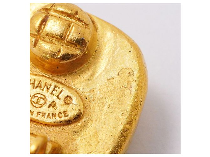 Orecchini a clip Chanel Gold - vista 6