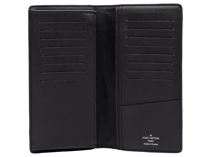 Louis Vuitton Monogram Eclipse Portefeuille Brazza Long Wallet - vista 4