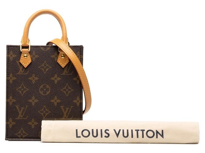 Borsa Louis Vuitton Monogram Petite Sac Plat - vista 6