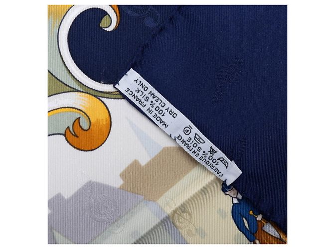 Hermès Carré Hermes 90: Orgauds et Autres Mecaniques - vista 5