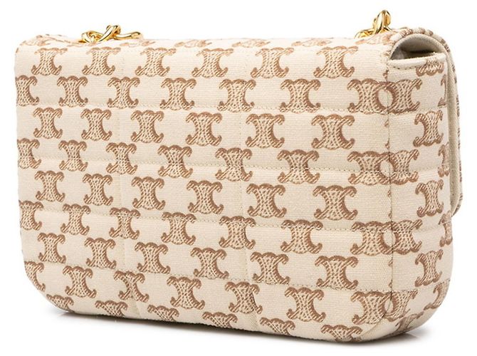 Céline Celine Triomphe Schultertasche mit Kette - Ansicht 2