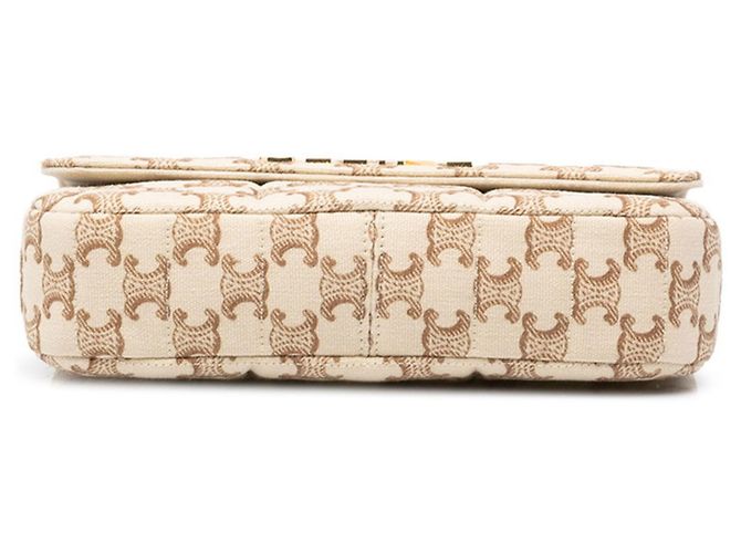 Céline Celine Triomphe Schultertasche mit Kette - Ansicht 3