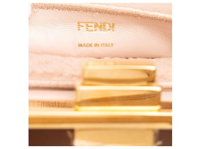 Borsa Fendi Peekaboo I.U Small - vista 5