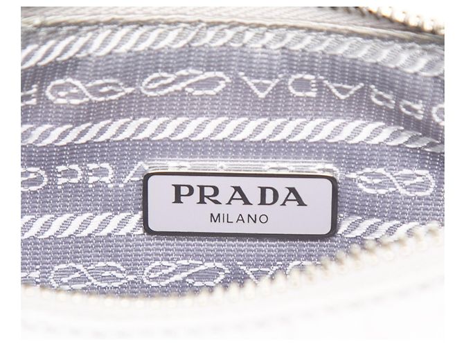 Borsa a tracolla Prada Re-Edition 2005 con placca logo triangolare - vista 5