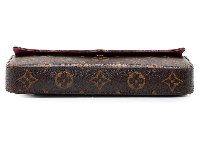 Pochette Félicie Louis Vuitton Brown Monogram Pochette Felicie - vista 3