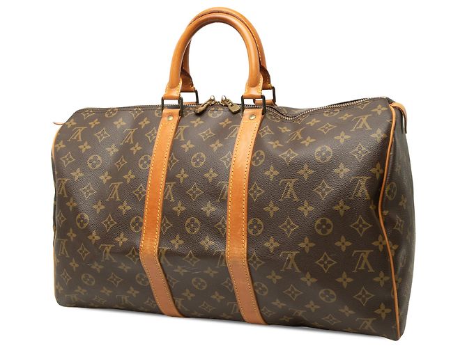Louis Vuitton Brown Monogram Keepall 45 - vista 2