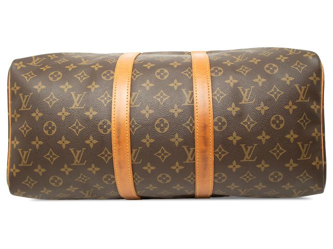 Louis Vuitton Brown Monogram Keepall 45 - vista 3