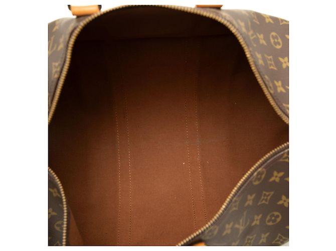 Louis Vuitton Brown Monogram Keepall 45 - vista 4