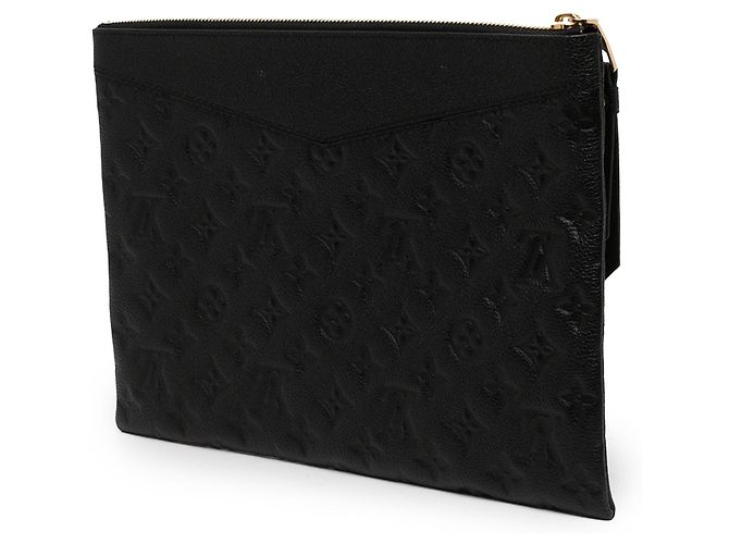 Pouch Daily Louis Vuitton Monogram Empreinte Nero - vista 2