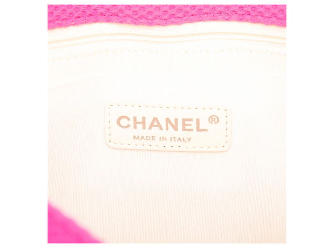 Chanel Pink Jumbo Classic Mesh Single Flap - vista 5