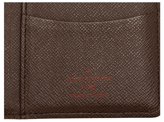 Louis Vuitton Brown Damier Ebene Pocket Organizer - vista 5