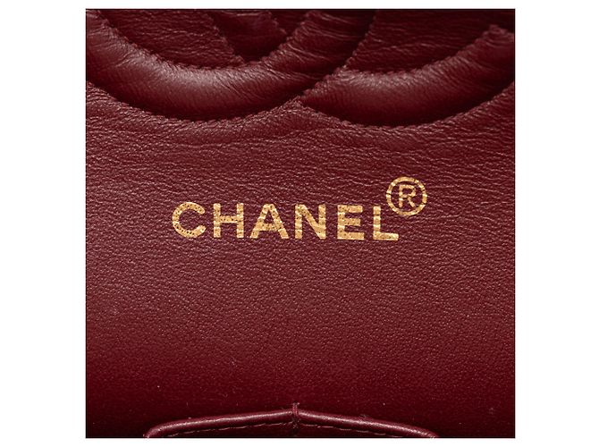 Chanel Black Medium Classic Lambskin Double Flap - vista 5