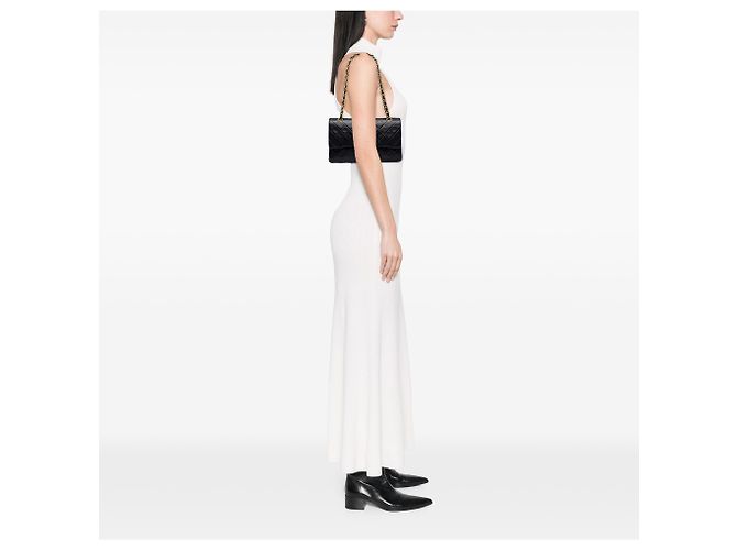 Chanel Black Medium Classic Lambskin Double Flap - vista 6