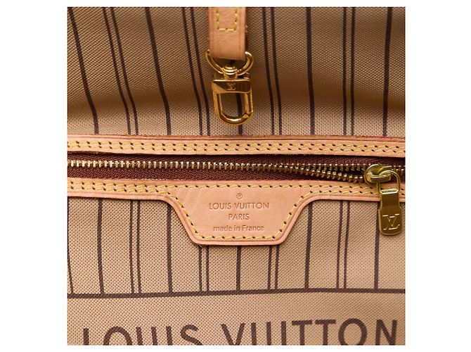 Louis Vuitton Brown Monogram Neverfull MM - vista 5