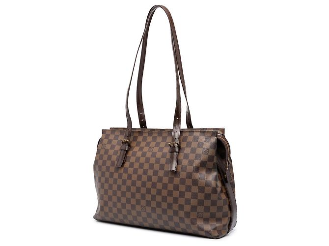 Louis Vuitton Brown Damier Ebene Chelsea - vista 2