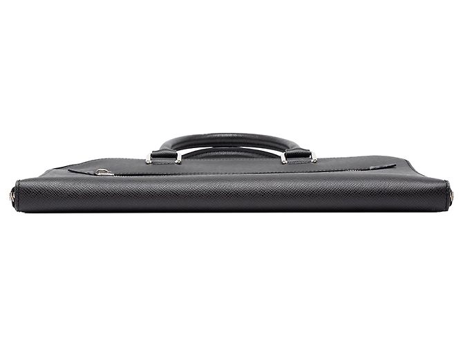 Louis Vuitton Black Taiga Porte Documents Slim - vista 3