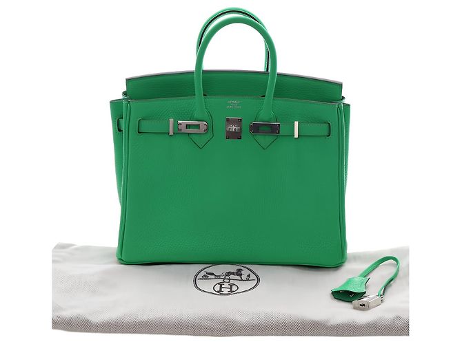 Hermès Green Togo Birkin Retourne 25 - vista 5