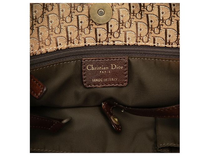 Dior Beige Diorissimo Trotter Canvas Tote - Ansicht 5