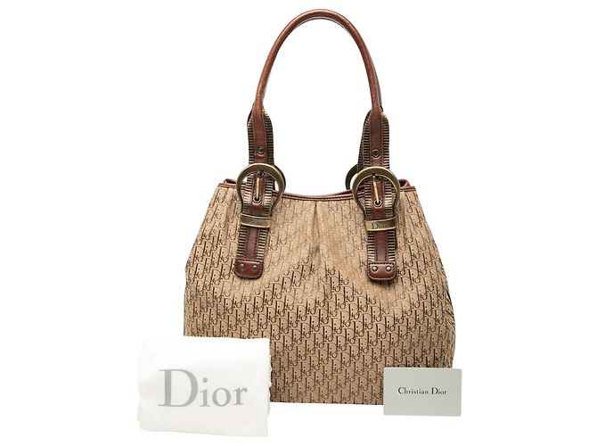 Dior Beige Diorissimo Trotter Canvas Tote - Ansicht 7