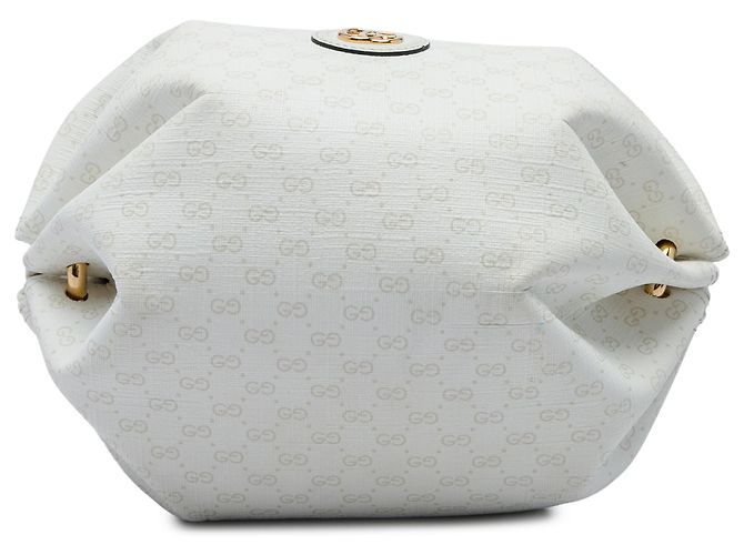Gucci White Mini Micro GG Supreme Candy Crossbody - vista 3
