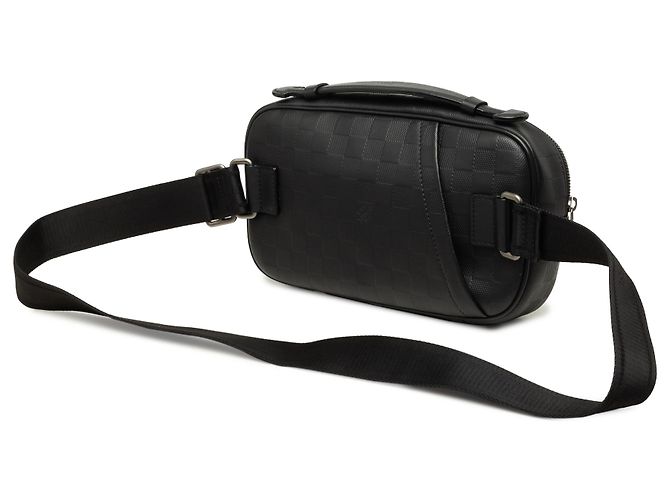 Louis Vuitton Black Damier Infini Ambler - vista 2