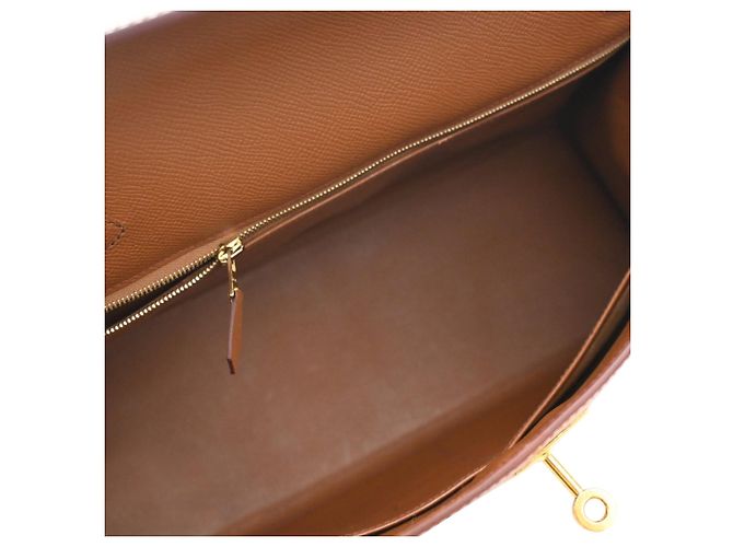Hermès Brown Epsom Kelly Retourne 32 - vista 4