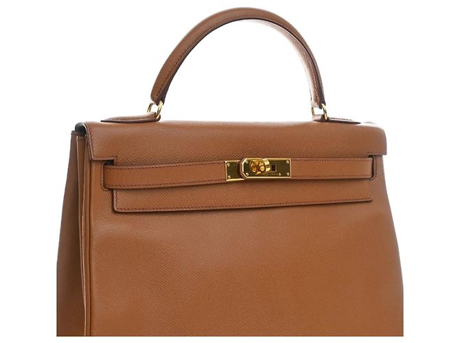 Hermès Brown Epsom Kelly Retourne 32 - vista 7