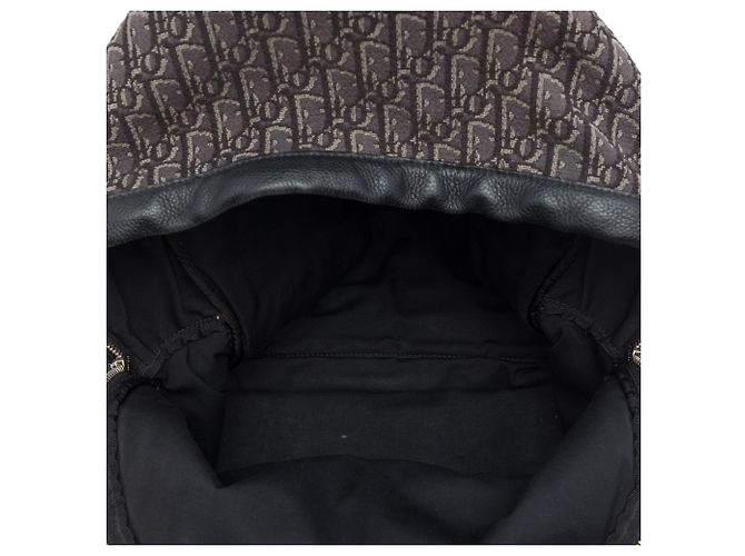 Dior Brown Oblique Canvas Rider Backpack - view 4