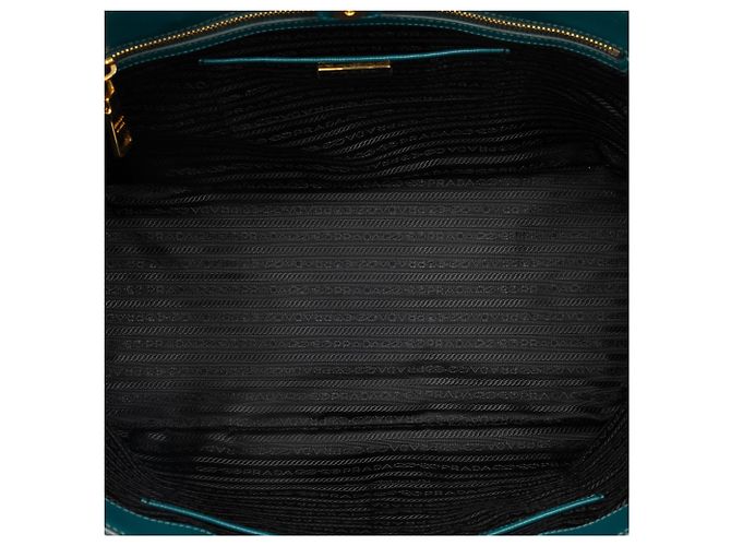 Prada Blue Large Saffiano Lux Gardeners Tote - vista 4