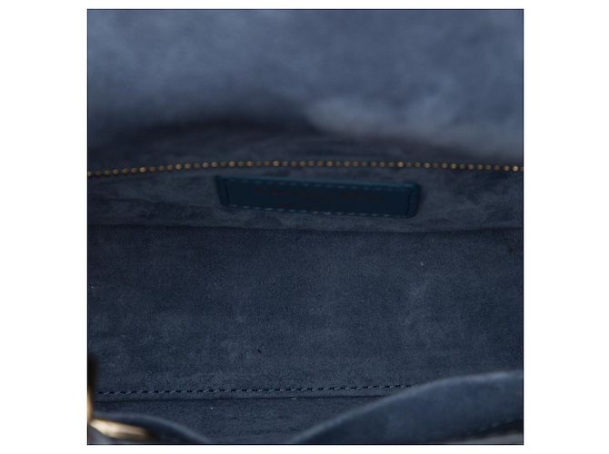 Dior Blue Small Satin Cannage My ABCDior Lady Dior - vista 4