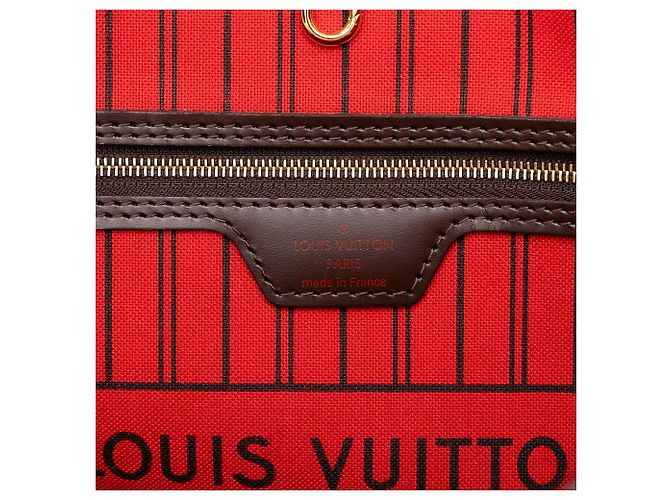 Louis Vuitton Brown Damier Ebene Neverfull MM - Ansicht 5