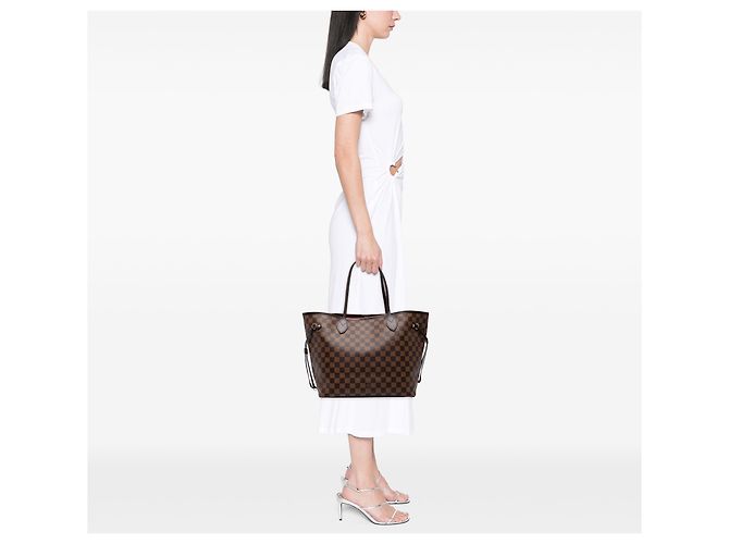 Louis Vuitton Brown Damier Ebene Neverfull MM - Ansicht 6