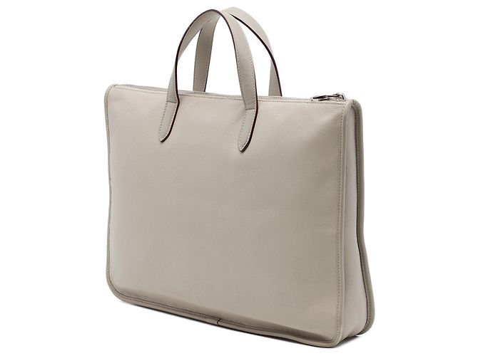 Borsetta LOEWE Anagram Toledo in pelle grigia - vista 2