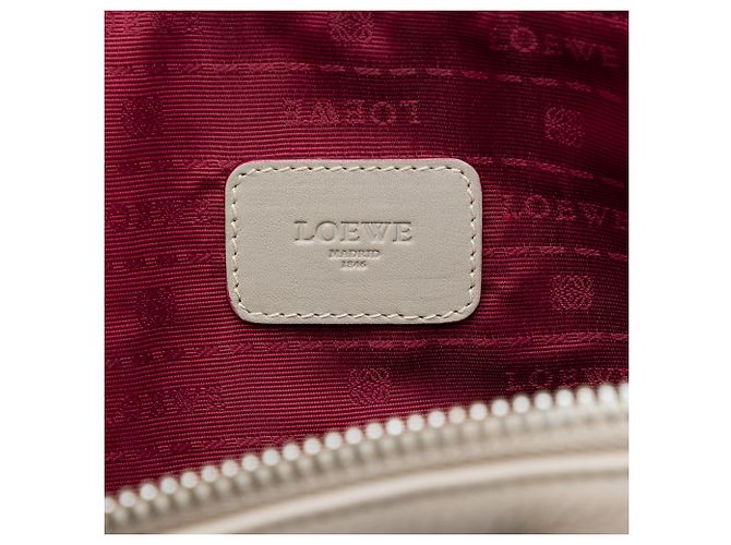 Borsetta LOEWE Anagram Toledo in pelle grigia - vista 5