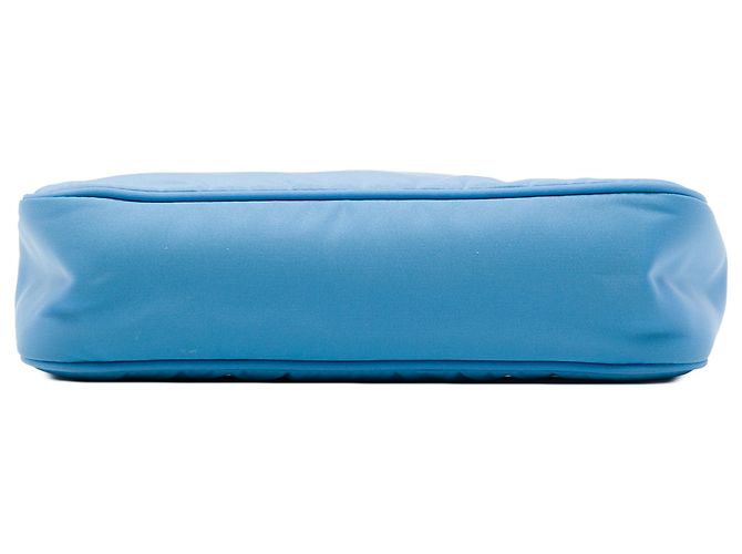 Re-Edition Prada Borsa a tracolla Mini Tessuto Re Edition 2000 Blu - vista 3