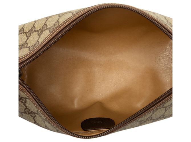 Gucci Beige GG Supreme Plus Crossbody - vista 4