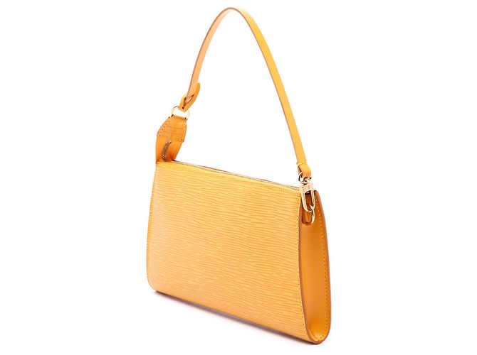 Louis Vuitton Yellow Epi Pochette Accessoires - vista 2