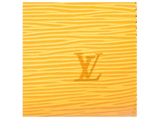 Louis Vuitton Yellow Epi Pochette Accessoires - vista 5