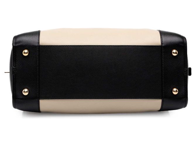 LOEWE Beige Bicolor Leather Amazona 36 - view 3