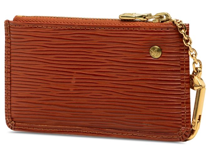 Louis Vuitton Brown Epi Pochette Cles - vista 2