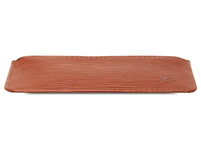 Louis Vuitton Brown Epi Pochette Cles - vista 3
