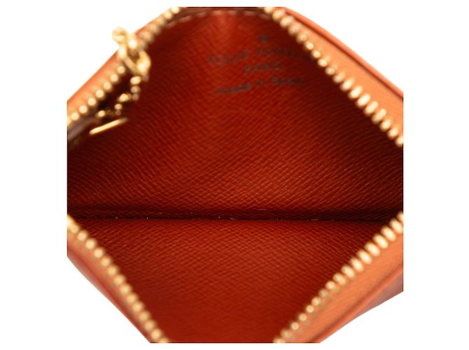 Louis Vuitton Brown Epi Pochette Cles - vista 4
