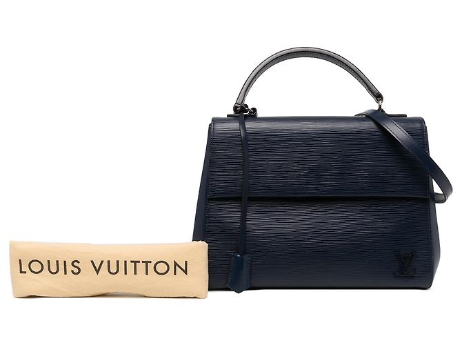 Louis Vuitton Blue Epi Cluny MM - vista 6