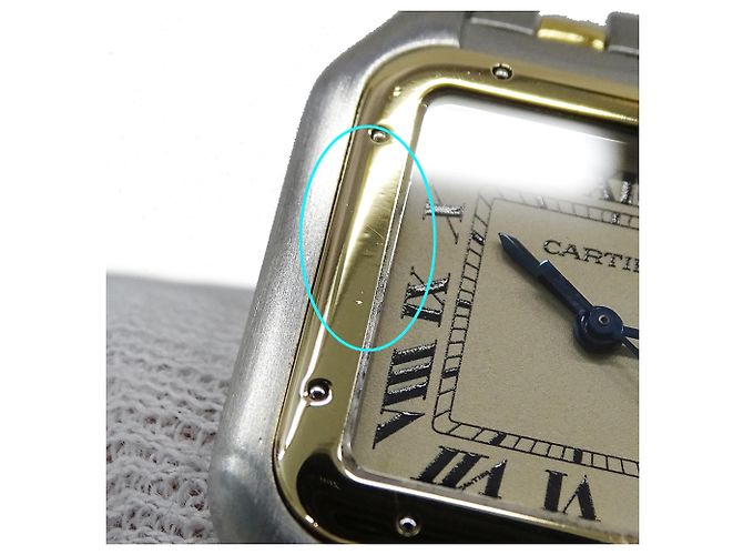 Relógio Cartier Panthère MM Date Quartz - vista 10