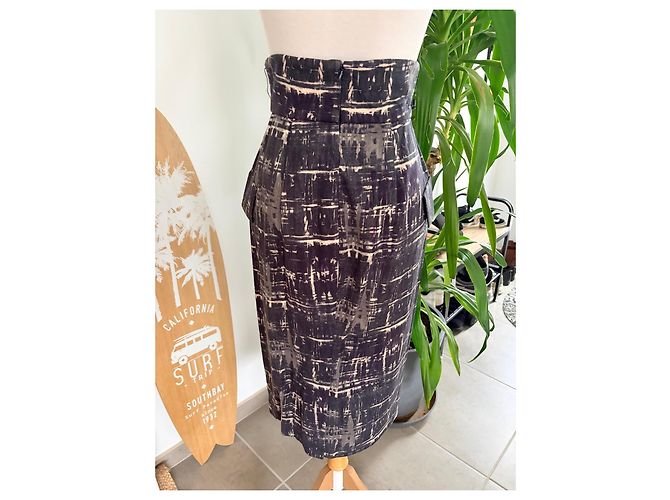 Falda midi Philosophy di Alberta Ferretti estampada - vista 3