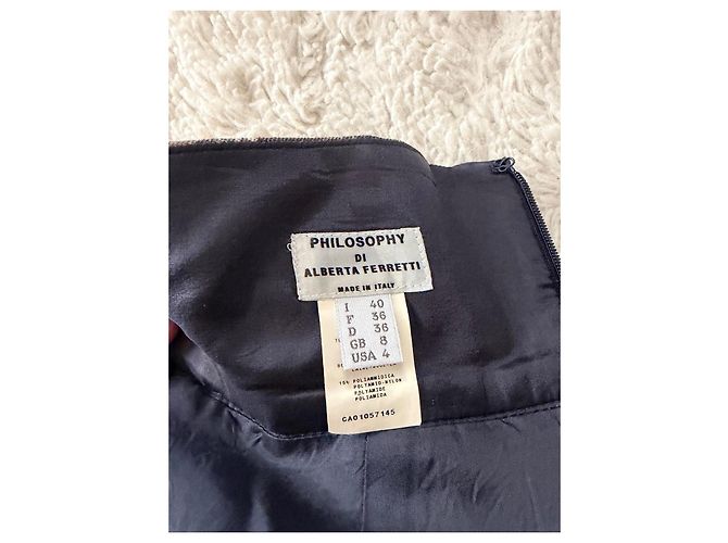 Falda midi Philosophy di Alberta Ferretti estampada - vista 4