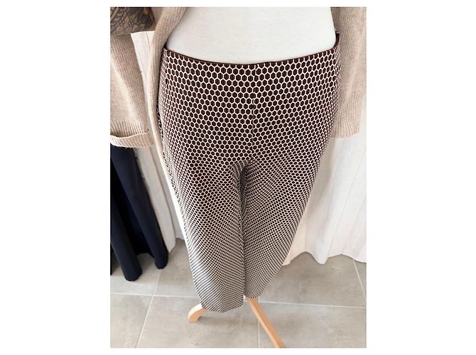 Maliparmi Set aus langem Rollkragenpullover und bedruckter Hose - Ansicht 3