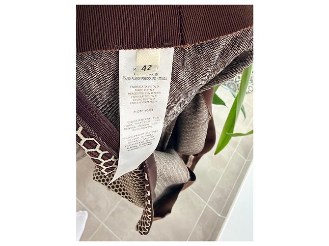 Maliparmi Set aus langem Rollkragenpullover und bedruckter Hose - Ansicht 7