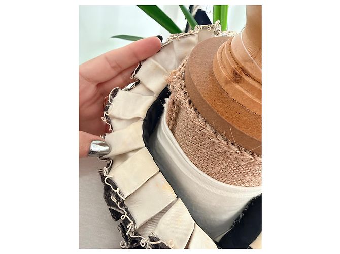 Balenciaga Top de seda con cuello de volantes - vista 11